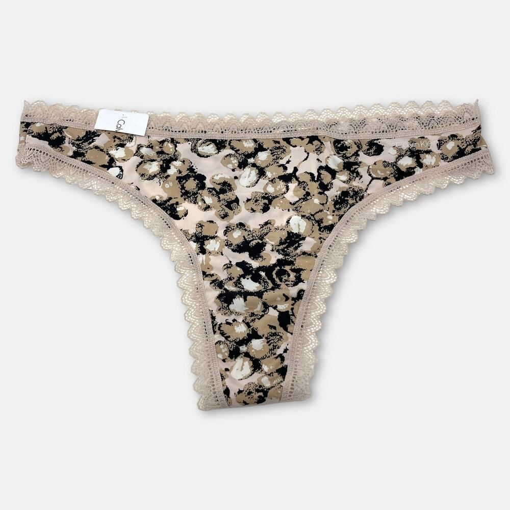 Calvin Klein, b.tempt’d, Jenni NWT 5 Pack Bundle Panties Thong Lace SZ L Multi